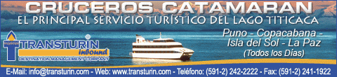 Cruceros Catamaran - Lago Titicaca